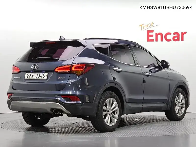 2016 HYUNDAI SANTA FE VIN KMHSW81UBHU730694 — фото 2