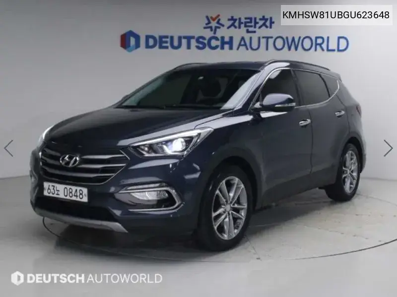 HYUNDAI SANTA FE 2016, VIN KMHSW81UBGU623648