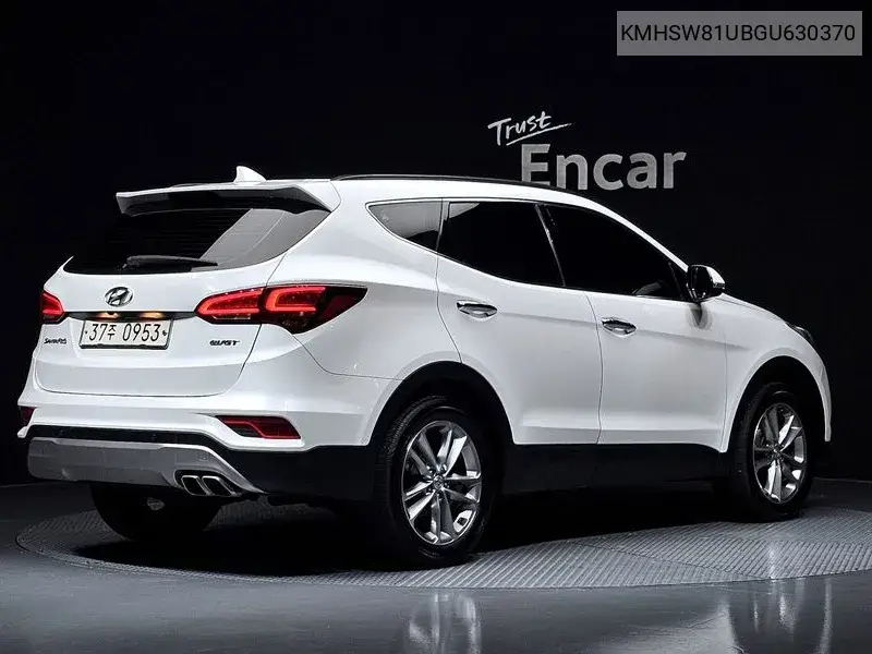 2016 HYUNDAI SANTA FE VIN KMHSW81UBGU630370 — фото 2