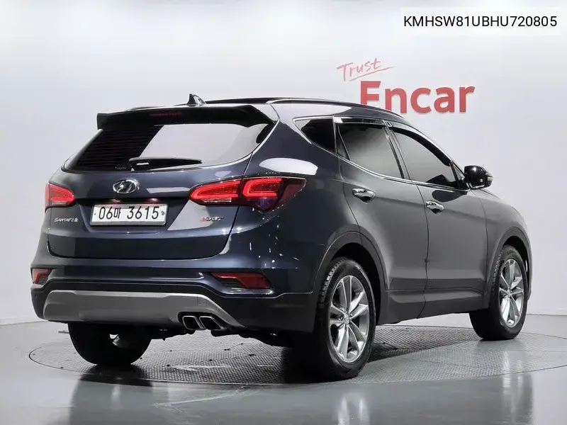 2017 HYUNDAI SANTA FE VIN KMHSW81UBHU720805 — фото 2
