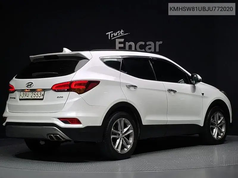 HYUNDAI SANTA FE 2017, VIN KMHSW81UBJU772020