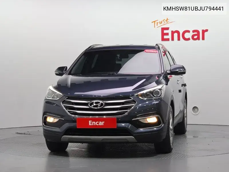 2017 HYUNDAI SANTA FE VIN KMHSW81UBJU794441 — фото 2