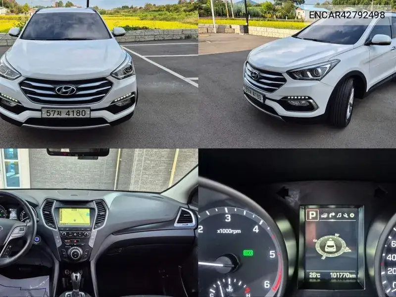 HYUNDAI SANTA FE 2017, VIN N/A