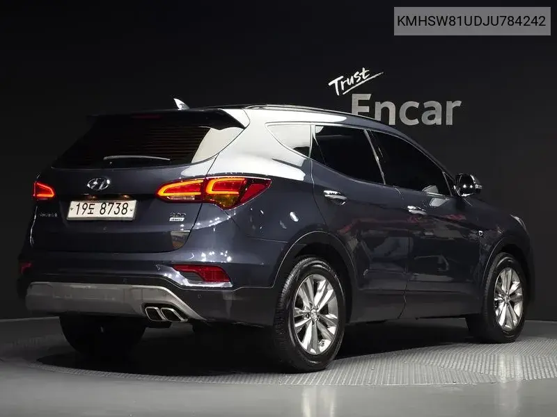 HYUNDAI SANTA FE 2017, VIN KMHSW81UDJU784242