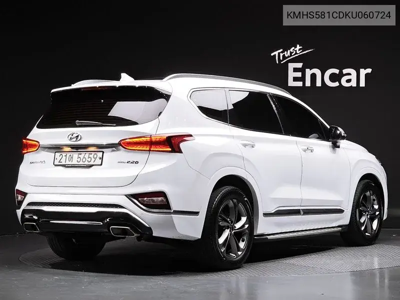 2018 HYUNDAI SANTA FE VIN KMHS581CDKU060724 — фото 2