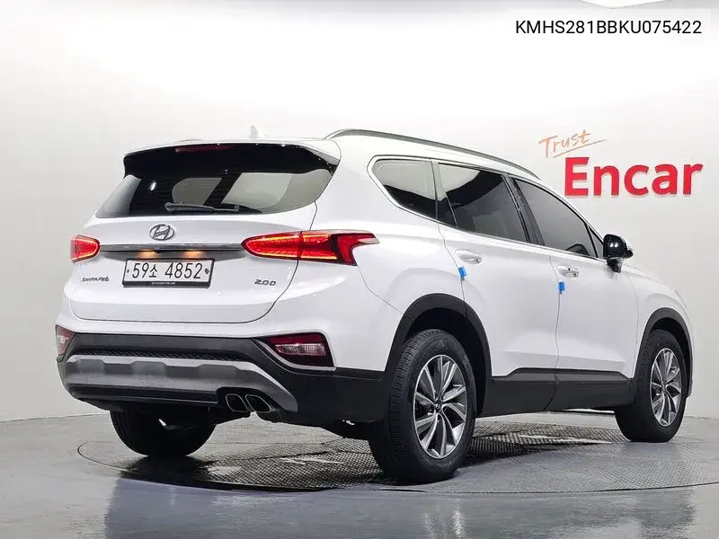 2018 HYUNDAI SANTA FE VIN KMHS281BBKU075422 — фото 2