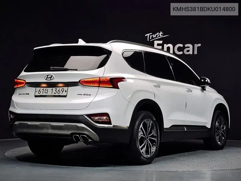 2018 HYUNDAI SANTA FE VIN KMHS381BDKU014800 — фото 2