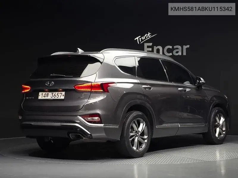 2018 HYUNDAI SANTA FE VIN KMHS581ABKU115342 — фото 2