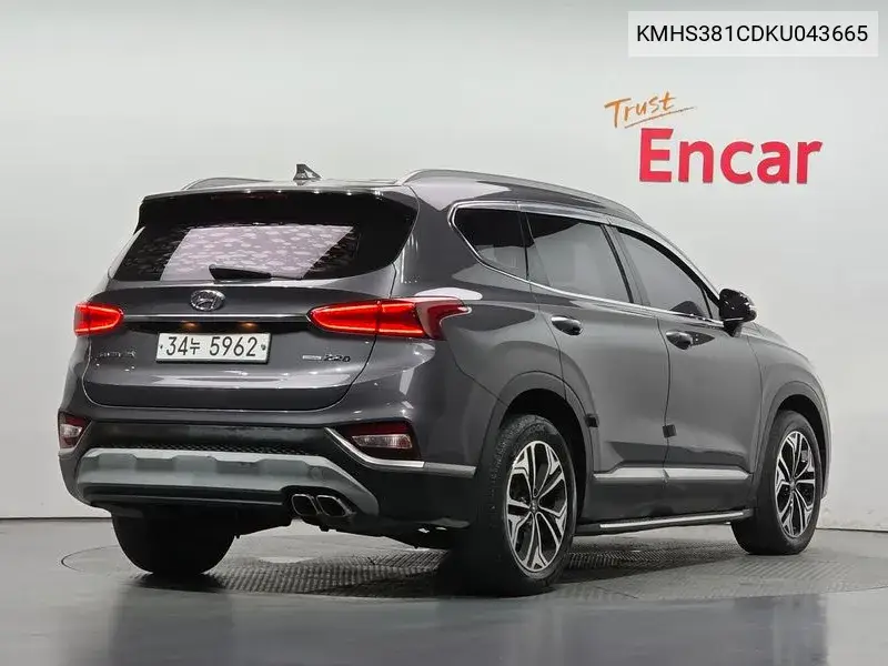 2018 HYUNDAI SANTA FE VIN KMHS381CDKU043665 — фото 2