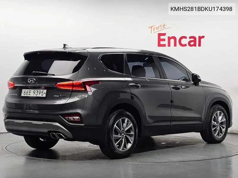 2019 HYUNDAI SANTA FE VIN KMHS281BDKU174398 — фото 2
