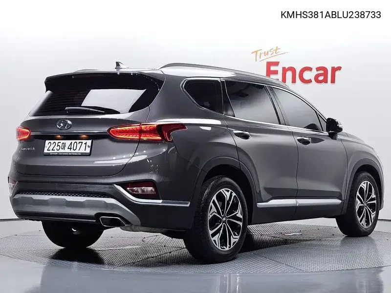 2019 HYUNDAI SANTA FE VIN KMHS381ABLU238733 — фото 2