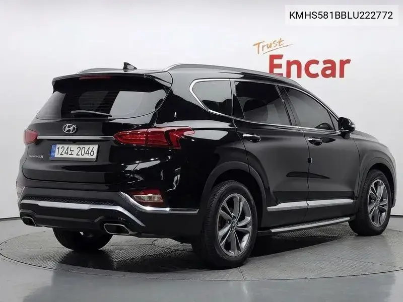 2019 HYUNDAI SANTA FE VIN KMHS581BBLU222772 — фото 2