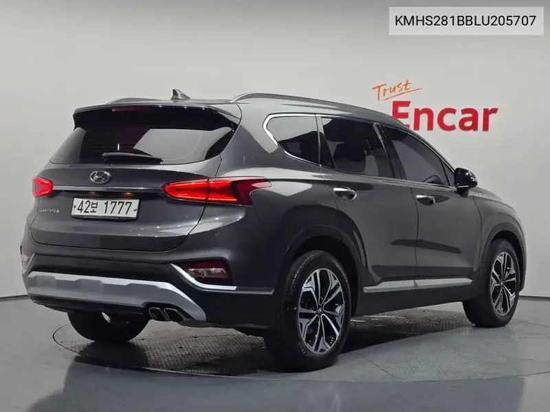 HYUNDAI SANTA FE 2019, VIN KMHS281BBLU205707