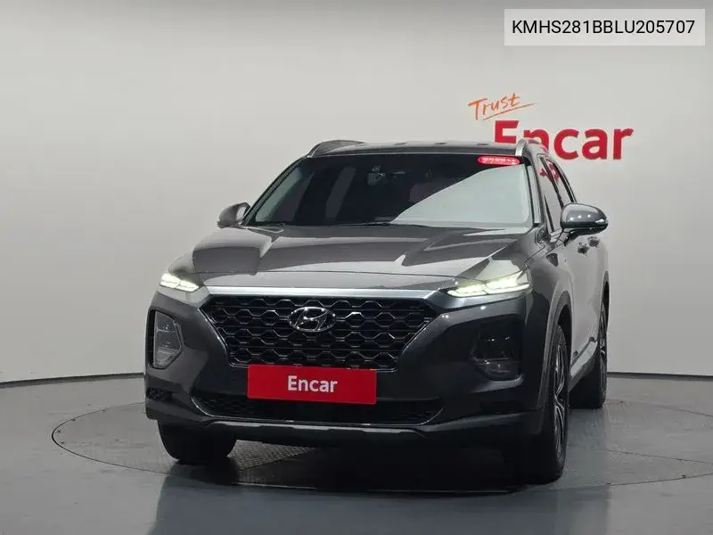 2019 HYUNDAI SANTA FE VIN KMHS281BBLU205707 — фото 2