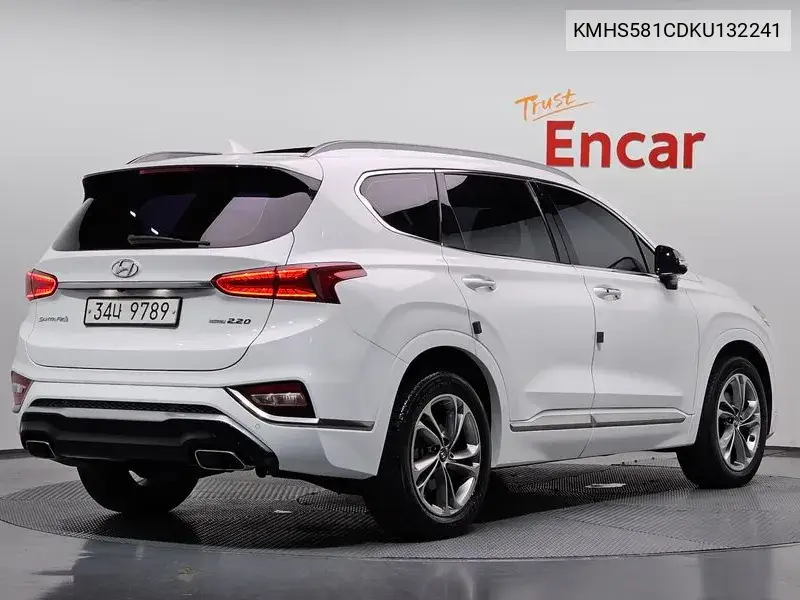 2019 HYUNDAI SANTA FE VIN KMHS581CDKU132241 — фото 2