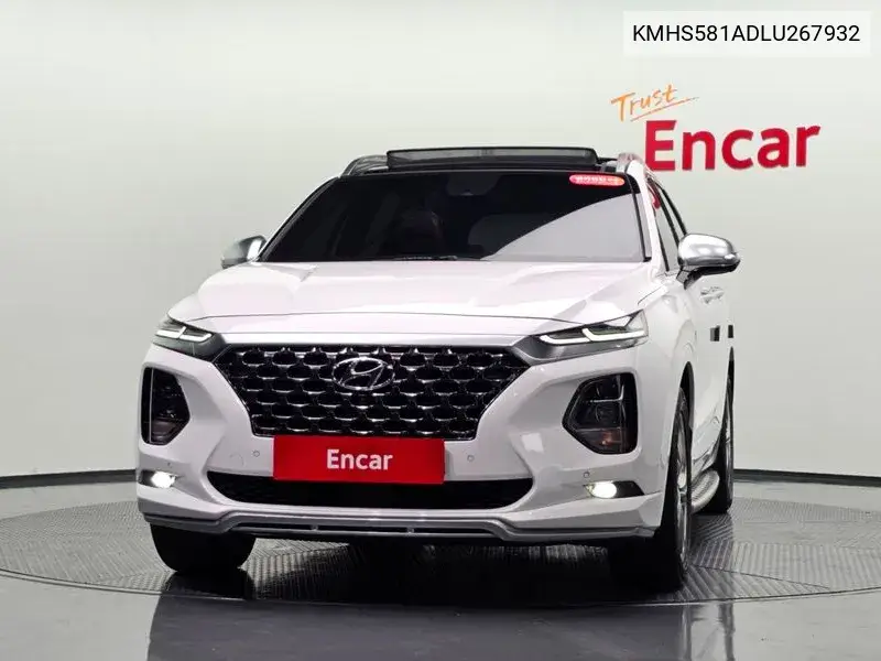 2020 HYUNDAI SANTA FE VIN KMHS581ADLU267932 — фото 2
