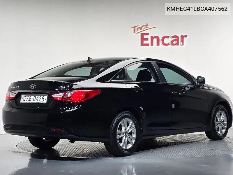 2012 HYUNDAI SONATA VIN KMHEC41LBCA407562 — фото 2