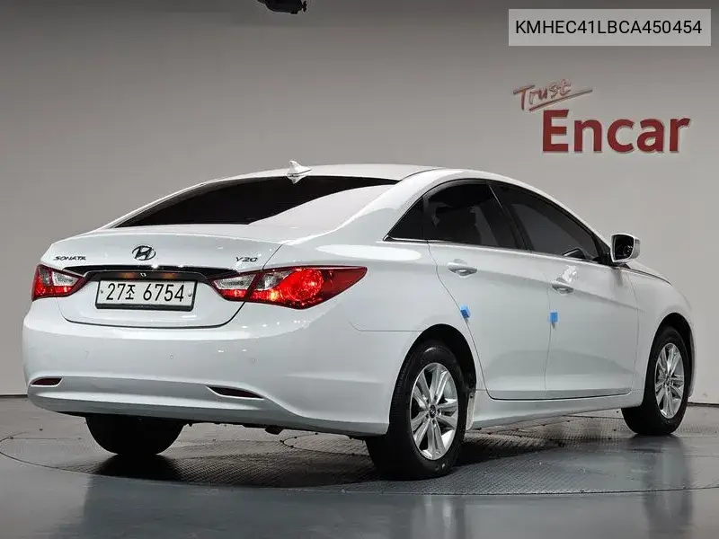2012 HYUNDAI SONATA VIN KMHEC41LBCA450454 — фото 2