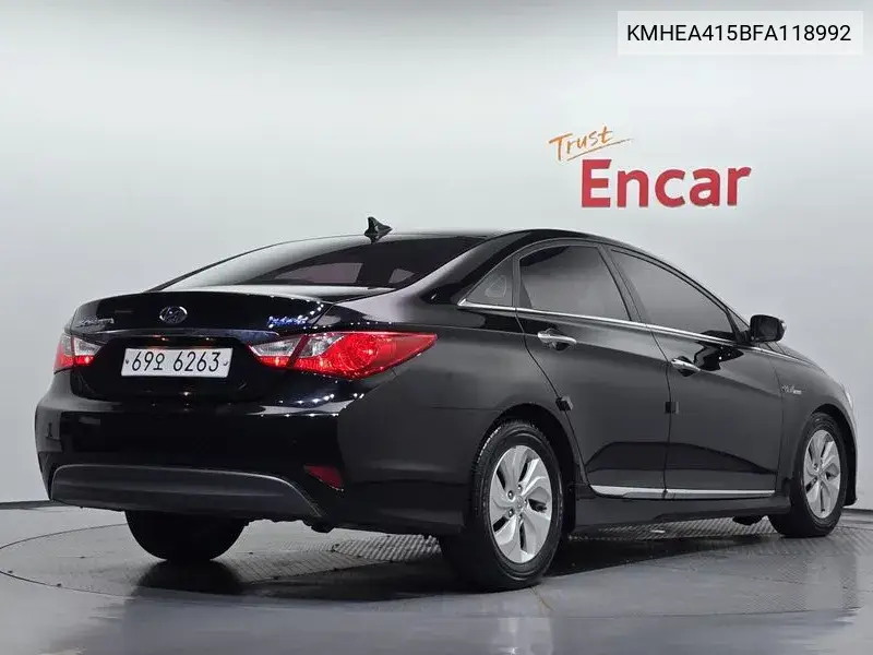 2014 HYUNDAI SONATA VIN KMHEA415BFA118992 — фото 2