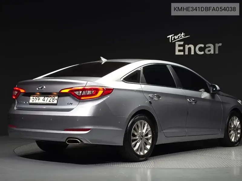 2014 HYUNDAI SONATA VIN KMHE341DBFA054038 — фото 2