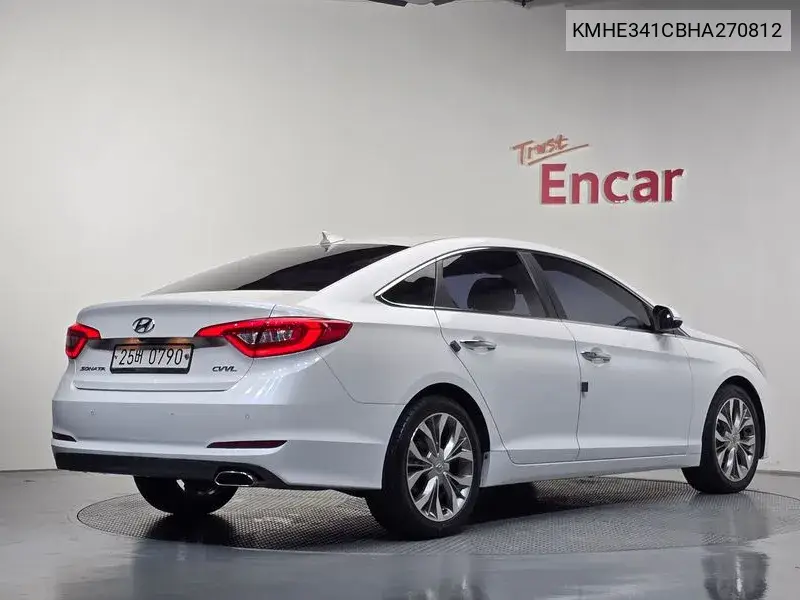 2016 HYUNDAI SONATA VIN KMHE341CBHA270812 — фото 2