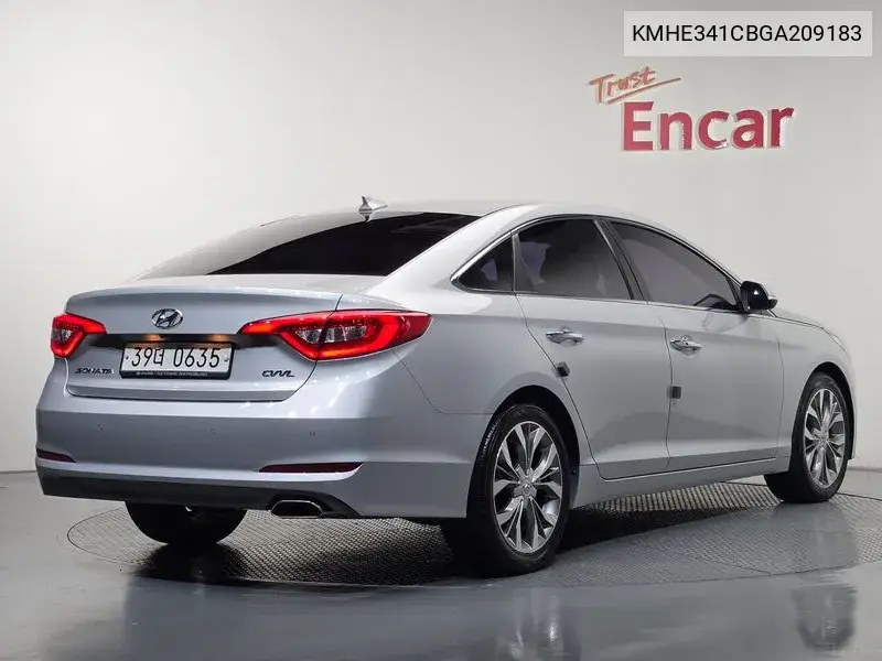 2016 HYUNDAI SONATA VIN KMHE341CBGA209183 — фото 2