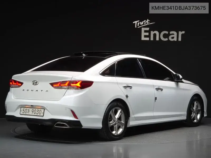 2017 HYUNDAI SONATA VIN KMHE341DBJA373675 — фото 2