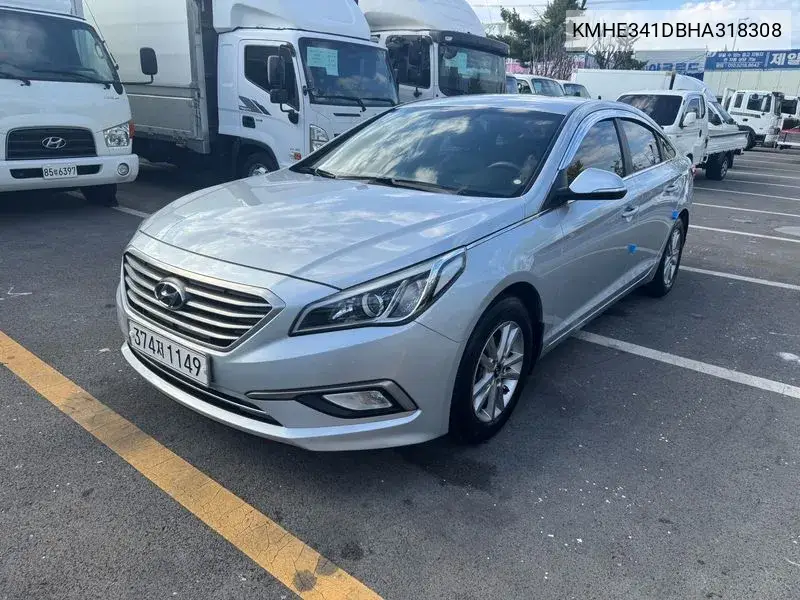 HYUNDAI SONATA 2017, VIN KMHE341DBHA318308