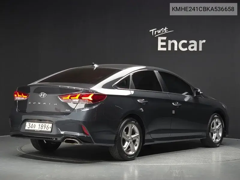 2019 HYUNDAI SONATA VIN KMHE241CBKA536658 — фото 2