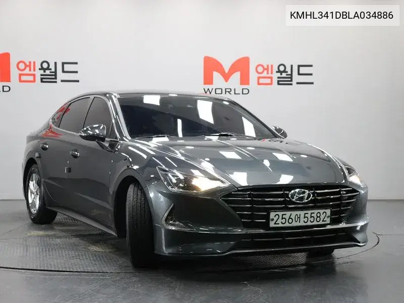 2019 HYUNDAI SONATA VIN KMHL341DBLA034886 — фото 2
