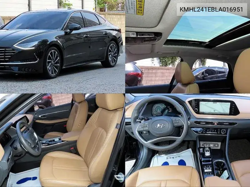 HYUNDAI SONATA 2019, VIN KMHL241EBLA016951