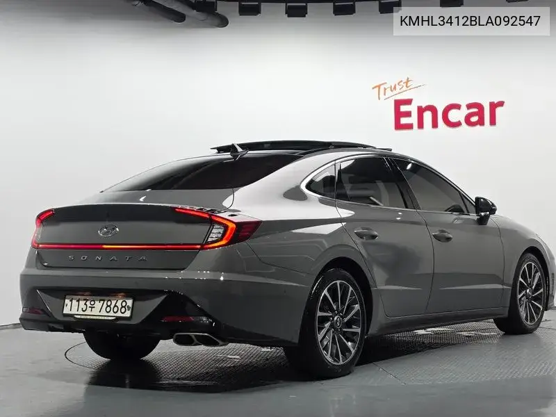 HYUNDAI SONATA 2020, VIN KMHL3412BLA092547