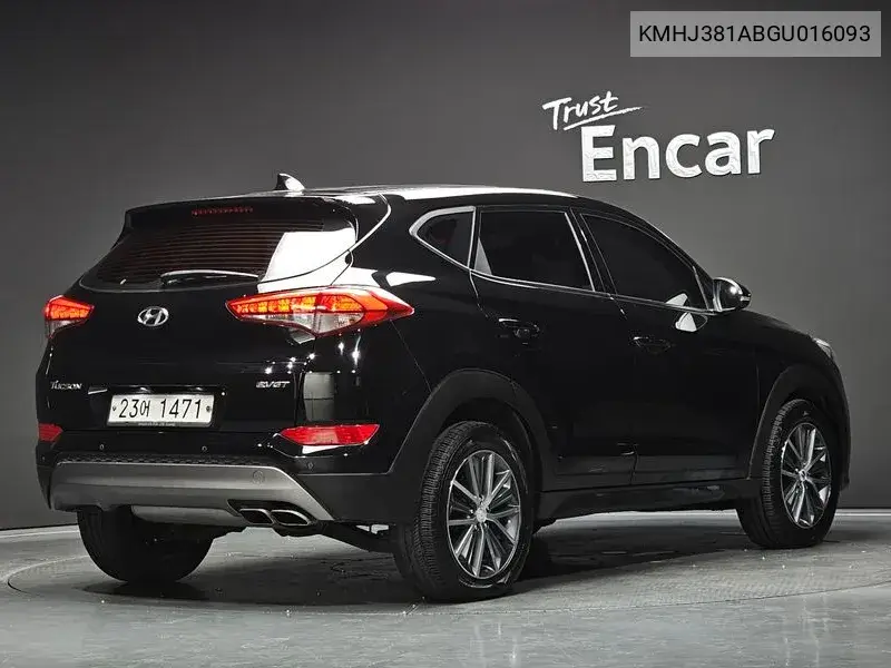 2015 HYUNDAI TUCSON VIN KMHJ381ABGU016093 — фото 2