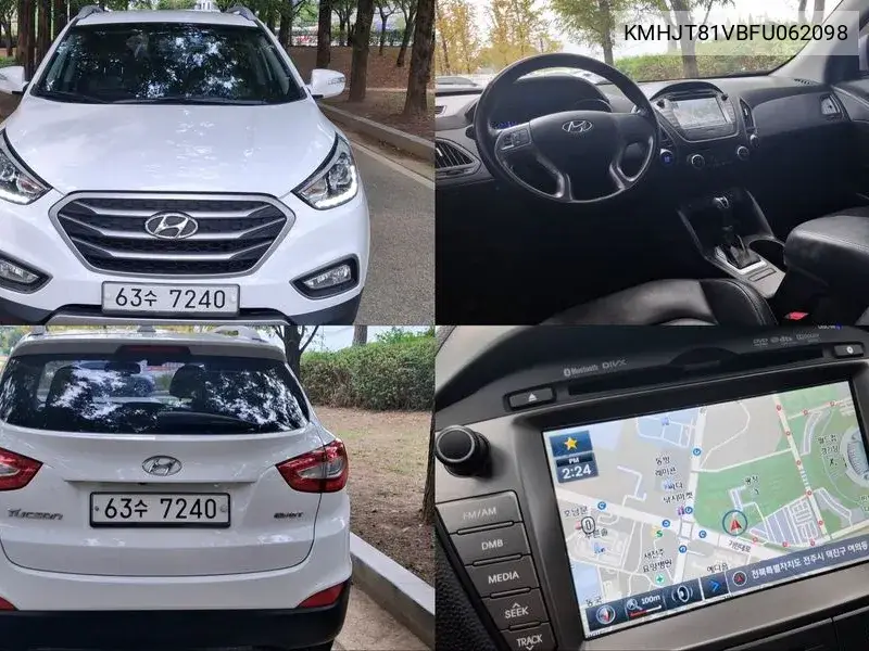 HYUNDAI TUCSON 2015, VIN KMHJT81VBFU062098
