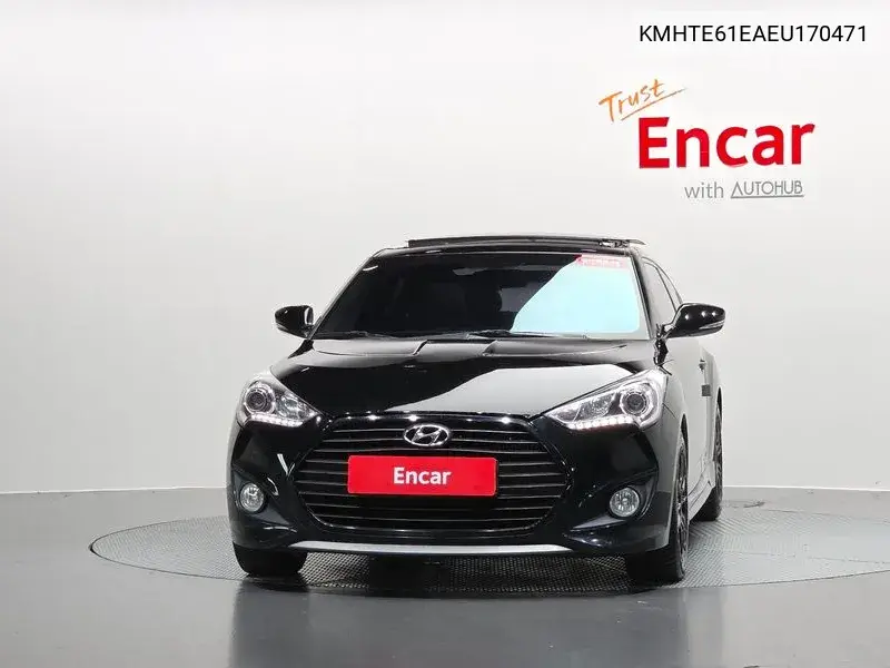 2013 HYUNDAI VELOSTER VIN KMHTE61EAEU170471 — фото 2
