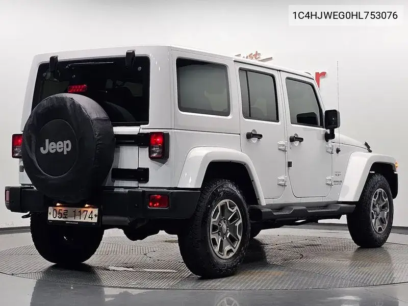 JEEP WRANGLER 2017, VIN 1C4HJWEG0HL753076