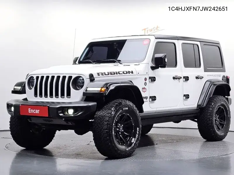 JEEP WRANGLER 2018, VIN 1C4HJXFN7JW242651