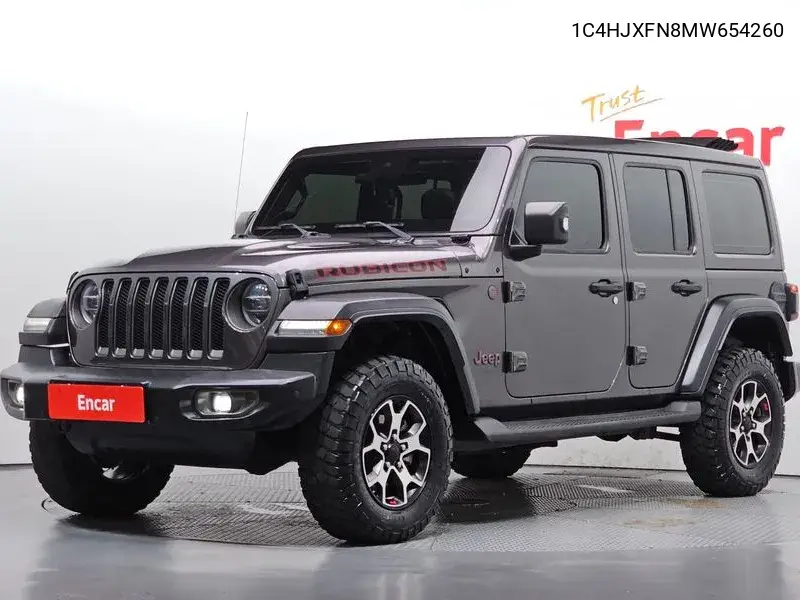 JEEP WRANGLER 2021, VIN 1C4HJXFN8MW654260