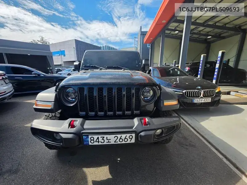 JEEP GLADIATOR 2023, VIN 1C6JJTBG7PL509693
