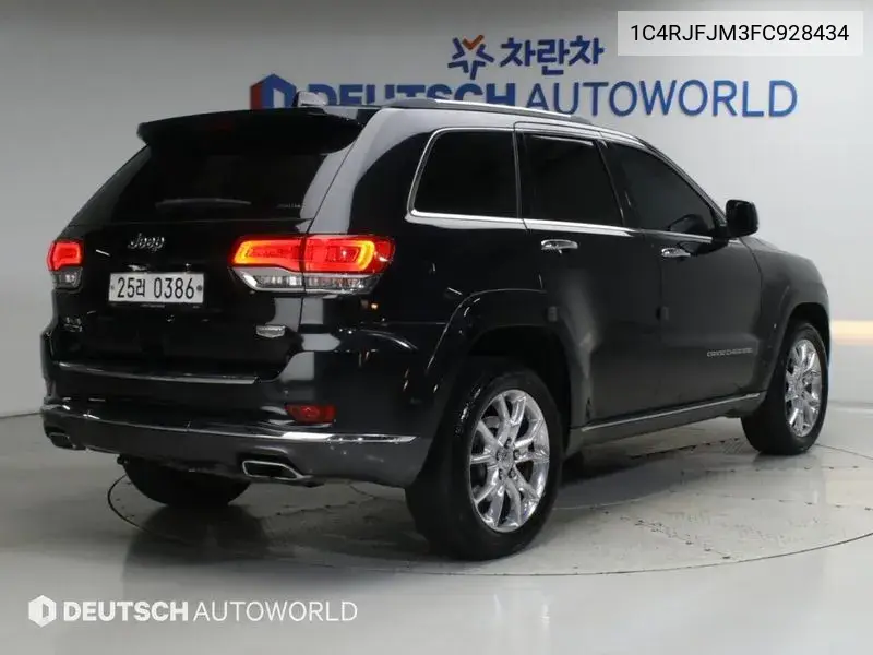 2015 JEEP GRAND CHEROKEE VIN 1C4RJFJM3FC928434 — фото 2