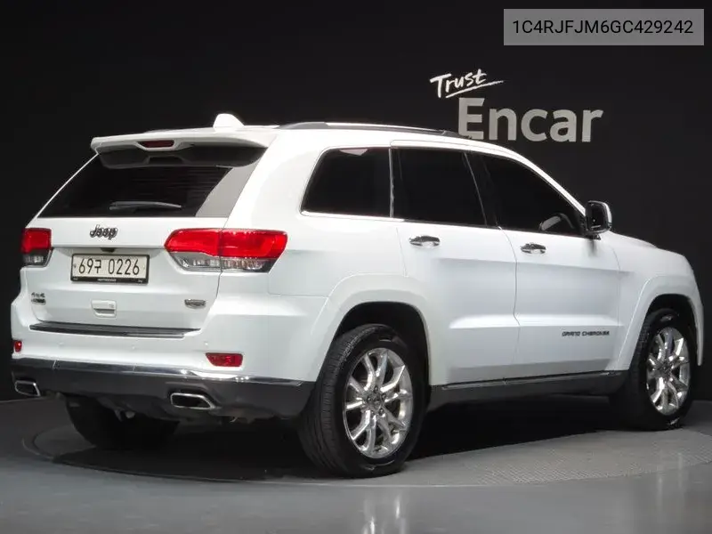 2016 JEEP GRAND CHEROKEE VIN 1C4RJFJM6GC429242 — фото 2