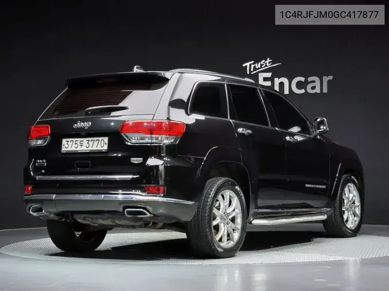 2016 JEEP GRAND CHEROKEE VIN 1C4RJFJM0GC417877 — фото 2