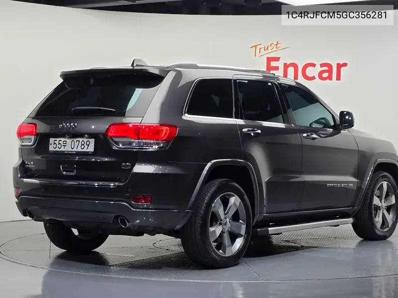 2016 JEEP GRAND CHEROKEE VIN 1C4RJFCM5GC356281 — фото 2