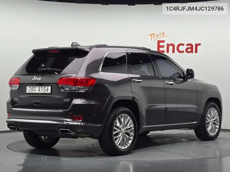 2017 JEEP GRAND CHEROKEE VIN 1C4RJFJM4JC129786 — фото 2