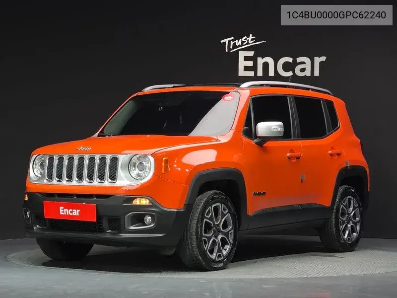 JEEP RENEGADE 2016, VIN 1C4BU0000GPC62240