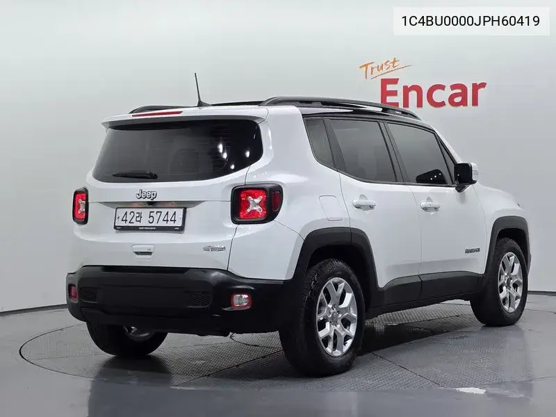 2018 JEEP RENEGADE VIN 1C4BU0000JPH60419 — фото 2