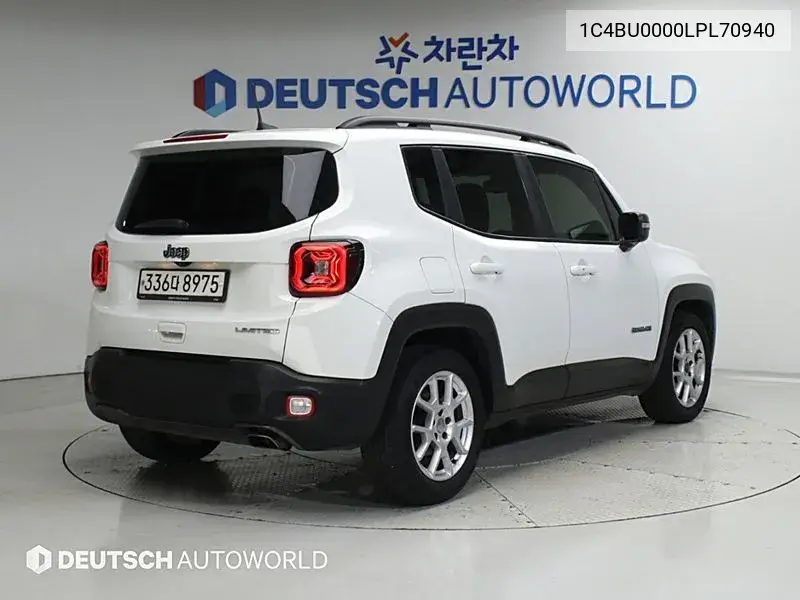 2020 JEEP RENEGADE VIN 1C4BU0000LPL70940 — фото 2