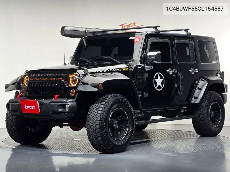 JEEP WRANGLER 2012, VIN 1C4BJWF55CL154587