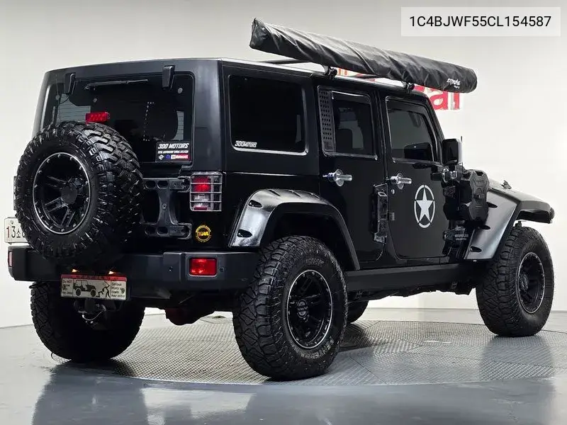 2012 JEEP WRANGLER VIN 1C4BJWF55CL154587 — фото 2
