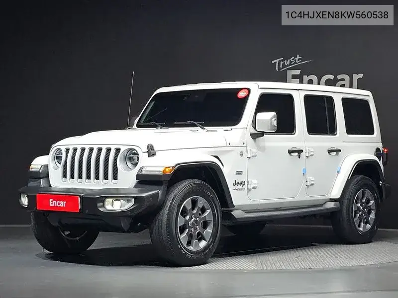JEEP WRANGLER 2019, VIN 1C4HJXEN8KW560538